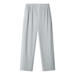 Miyake Pleated Men Pants Casual Loose Wide Leg Draped Trousers Business Casual Daily Wear