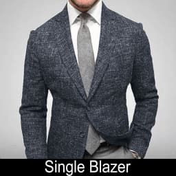 KIDWHXR Men Plaid Blazer Jacket Retro Plaid Long Sleeve Business Office Suit Jacket Man Slim Wedding Casual Male Outerwear