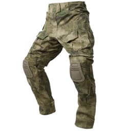 Camo Tactical Pants Training Wear-resistant Multi-pocket Work Pants Men Waterproof Cargo Pants Men Hiking Pants Cargo Pant +Pads