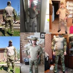 Camo Tactical Pants Training Wear-resistant Multi-pocket Work Pants Men Waterproof Cargo Pants Men Hiking Pants Cargo Pant +Pads