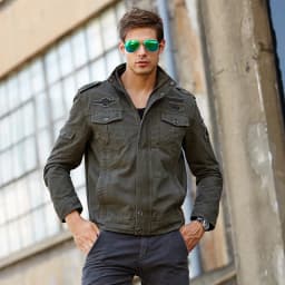 6XL Men Jacket Jeans Military Army soldier Outerwear Cotton Male Brand Clothing 2026 Spring Autumn Mens Bomber jackets