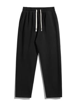 5-Piece Set Paired with Men's Casual Sports Pants, Windproof, Comfortable, Breathable Drawstring Waist Straight Leg Jogging Pants, Suitable for Outdoor Hiking, Tourism, Mountaineering, Gatherings and Other Activities.