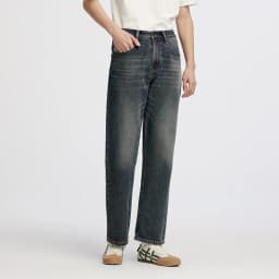 Semir Men Jeans Retro Washed Loose Straight Soft Durable Denim Casual Style Autumn Long Pants Outdoor Wear 2026