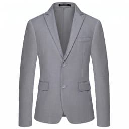 Men's Slim-Fit Three-Piece Suit for Business Professionals, Wedding Groomsman and Groom, and Men Attending Formal Dinners or Balls
