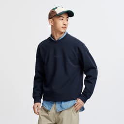 Semir Unisex Sweatshirt Regular Shoulder Crew Neck Soft Cotton Feel Pullover Everyday Casual Style Autumn Top 2026