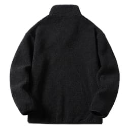 2024 Fashion Fleece Jackets Man Trendy Lamb Wool Coats Outdoor Sports Thick Warm Casual Streetwear Coats Windproof Jacket Male