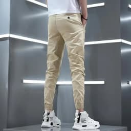 Stretch Slim Men's Cargo Pants Skinny Male Trousers Cotton Y2k Vintage Luxury Fashion Harajuku Korean Style Techwear Cheap Baggy