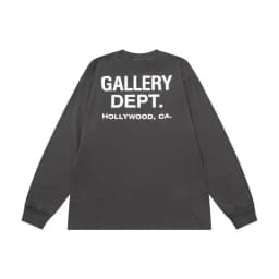 GALLERY DEPT High Street brand cotton loose letter print long-sleeved T-shirt