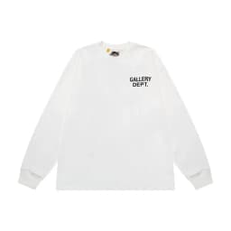 GALLERY DEPT High Street brand cotton loose letter print long-sleeved T-shirt