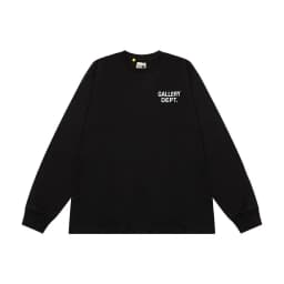 GALLERY DEPT High Street brand cotton loose letter print long-sleeved T-shirt