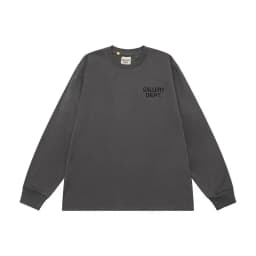 GALLERY DEPT High Street brand cotton loose letter print long-sleeved T-shirt