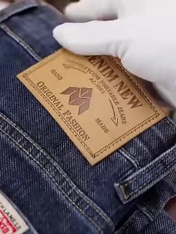 OUSSYU Brand Classic Retro Men's Jeans Loose Straight Denim Pants Work Streetwear Baggy Stretch Business All Seasons Trousers