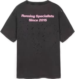SATISFY washing water makes old holes sports trend short-sleeved T-shirt