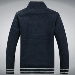 Fleece Warm Man Sweater Wool Liner Winter Cardigan Thicken Overcoat Casual Cotton Black White Red Mens Winter Jacket