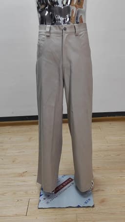 Mauroicardi Autumn Grey Flowy Baggy Wide Leg Pants for Mens Floor Length Fashion Clothing Loose Casual Dark Brown Trousers 2023
