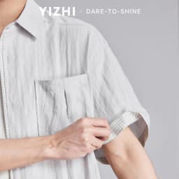 Fashion Men Lyocell Linen Two Piece Set 2026 Summer Lapel Loose Casual Cool Feel Shirt And Shorts Outfit