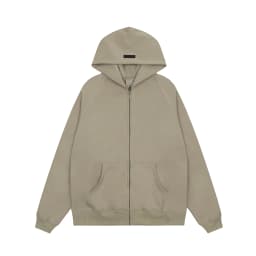 Men's super David coat, luxury hooded cardigan, 3D silicone letter hoodie, high street couple coat and pants set