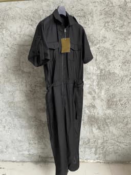 TOP-YAMAMOTO multi-button adjustable wool casual pants