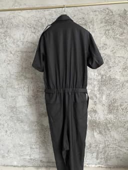 TOP-YAMAMOTO multi-button adjustable wool casual pants