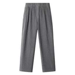 Miyake Pleated Men Trousers Baggy Straight Pants Fashion Casual Pants Japanese Style Miyake Pleated Pants