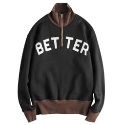 Autumn American Retro 460G Thick Velvet Letter Printed Knitted Hoodies Men's 100% Cotton Washed Heavyweight Casual Sweatshirt