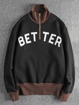 Autumn American Retro 460G Thick Velvet Letter Printed Knitted Hoodies Men's 100% Cotton Washed Heavyweight Casual Sweatshirt