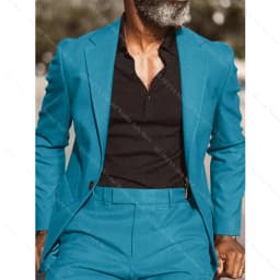 Brown Notch Lapel Men's Suits Formal Tuxedo For Wedding Prom Business Slim Blazer Sets Custom 2-Piece Jacket+Pants Costume Homme
