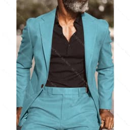 Brown Notch Lapel Men's Suits Formal Tuxedo For Wedding Prom Business Slim Blazer Sets Custom 2-Piece Jacket+Pants Costume Homme