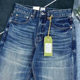 Spring new style red edge red ear jeans men's American retro style loose straight pants Ami trendy khaki