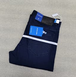 BLSK CPRTI Jeans Thin Cotton Men 2026 Spring Summer new straight breathable comfort pocket embroidery Big size 30-40 Long Pants
