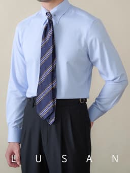 Gentry Business Slim-fit Long-sleeved Shirt Non-ironing Three-proof British Empire Pinhole Collar Shirt All-match Men