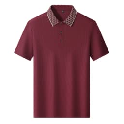 Polo Shirt Men 7xl 8xl 9xl Summer 2025 New High Quality Mens Short-Sleeved Polo Shirt Ice Silk Men's Business Casual Polo Shirt