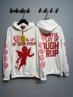High Street Gun Big Letter Print Terry Hooded Hoodies for Men Streetwear Pullover Loose Casual Sweatshirt Oversized Hoody