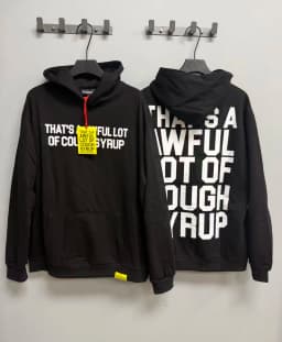High Street Gun Big Letter Print Terry Hooded Hoodies for Men Streetwear Pullover Loose Casual Sweatshirt Oversized Hoody