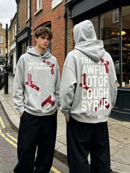 High Street Gun Big Letter Print Terry Hooded Hoodies for Men Streetwear Pullover Loose Casual Sweatshirt Oversized Hoody