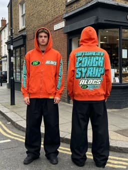 High Street Gun Big Letter Print Terry Hooded Hoodies for Men Streetwear Pullover Loose Casual Sweatshirt Oversized Hoody