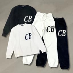Black White Couple Sweaters High Quality Jacquard CB Knitted Sweatshirts Fashion Oversize Round Neck Pullover Men Women Pants