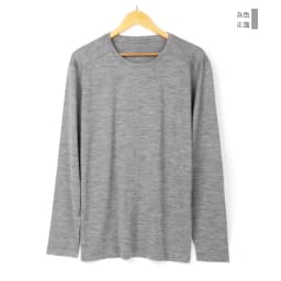 Men's 100% Merino Wool Long Sleeve T-Shirt 200gsm Thermal Base Layer Wicking Breathable Anti-Odor Wool Shirt for Outdoor Activit
