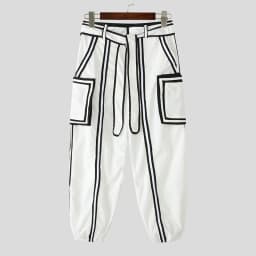 INCERUN Men Pants Patchwork Lace Up Pockets Corduroy Trousers Men Streetwear Loose Joggers 2025 Fashion Casual Long Pants S-5XL