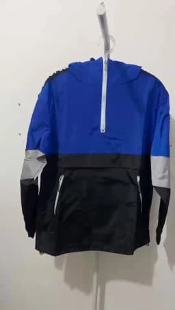HKSH Spring Autumn New Men's Tide Punk Patchwork Hoodie Fashion Color Contrast Hooded Pullover Oversized Women Jacket Top HK3519