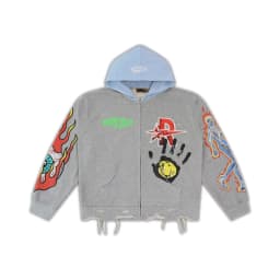 Men Street Hip Hop Retro Washed Black Rough Play Casual Sets American Style Skull Print Hooded Sweatshirt Shorts Two Piece Sets