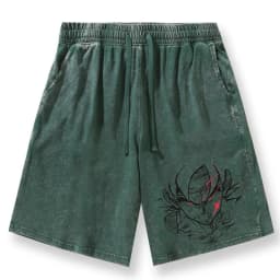 Dragon Ball Print GYM Shorts Men's Summer Personalized Vintage Comfortable Breathable Drawstring Shorts Outdoor Casual Pants