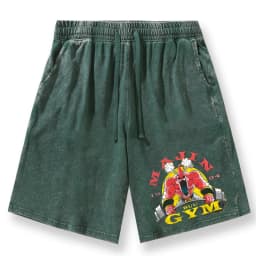 Dragon Ball Print GYM Shorts Men's Summer Personalized Vintage Comfortable Breathable Drawstring Shorts Outdoor Casual Pants