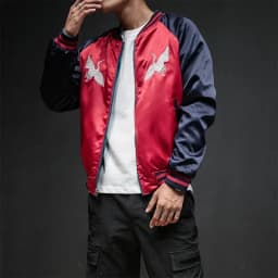 Reversible Baseball Jacket Men Spring Autumn Varsity Jacket Two Wear Streetwear Embroidered Women's Coat Luxury Men Clothing