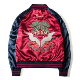 Reversible Baseball Jacket Men Spring Autumn Varsity Jacket Two Wear Streetwear Embroidered Women's Coat Luxury Men Clothing