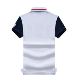 TS New Arrivals Men's Polo Shirts Short Sleeve USA Royal Luxury Embroider Number 3 Collar Tee Shirts Male Clothing US SIZE 7XL
