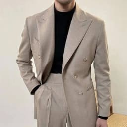 Casual Office Party Prom Costume Homme Men Tuxedo Suit Winter High Quality Business Dress Suit Wedding Suit For Men Versatile