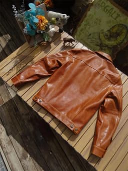 Brown Spring Leather Jacket Men Retro Style American Size Genuine Natural Cowhide Single Breasted Denim Leather Coat