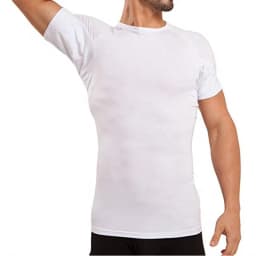 WESPROJECT Micro Modal Sports Anti Sweat Proof T Shirt Slim Fit Crew Neck Black T-Shirt