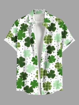 Summer Plus Size Men's Shirts 3D Print Hawaiian Shirts Button Up Beach Vacation Shirts Short Sleeve Shirt Casual Shirts For Men